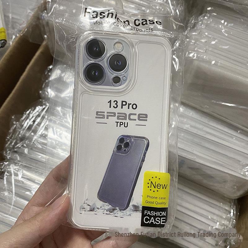 Clear Soft Anti-Fall Case for iPhone 16/16 Pro Max, Compatible with iPhone 13/15
