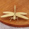 Libel Ornament Delicaat Modelleer Beeldje Vintage Koperen Dier Ornament Rustieke Stijl voor Huisdecoratie