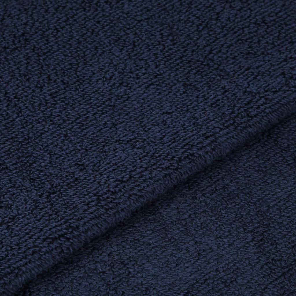 Nitori Großes Badetuch WS001 7771634 Marineblau, 70x140cm,