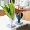 Creative Chopsticks Storage Cage Kitchen Storage Funnel Rack Flower Funnel Storage Rack Fruit Dish