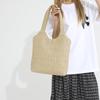 Spring Simple Women's Beautiful Personalized Shopping Bag Korean Hand-held One-shoulder Literary and Fresh Tote Bag