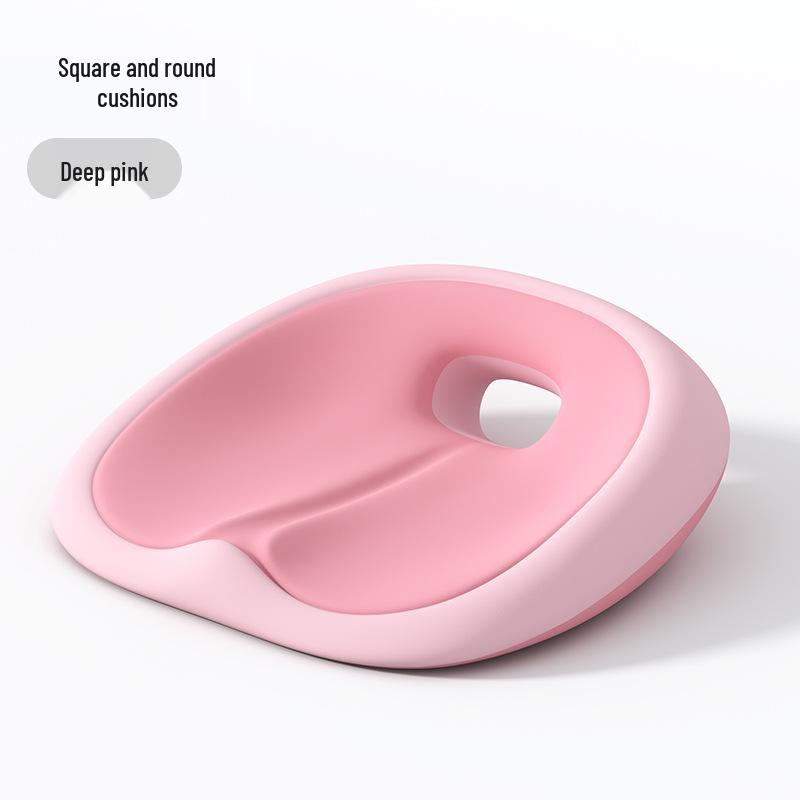 

Ergonomic Seat Cushion for Long Sitting, Pain Relief & Vertebral Decompression 48*43*15cm темно-розовый