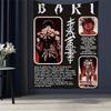 Anime Baki The GGrappler Colorful Tapestry Wall Hanging Hanging Tarot Hippie Wall Rugs Dorm Wall Art Decor