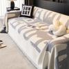 Fundas Sofas Nordic Letter Sofa Cover Throw Blankets for Living Room Position Modern Throw Camping Picnic Blanket Cover