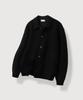 Mood Inside Heavy Hacci Collar Cardigan_Black