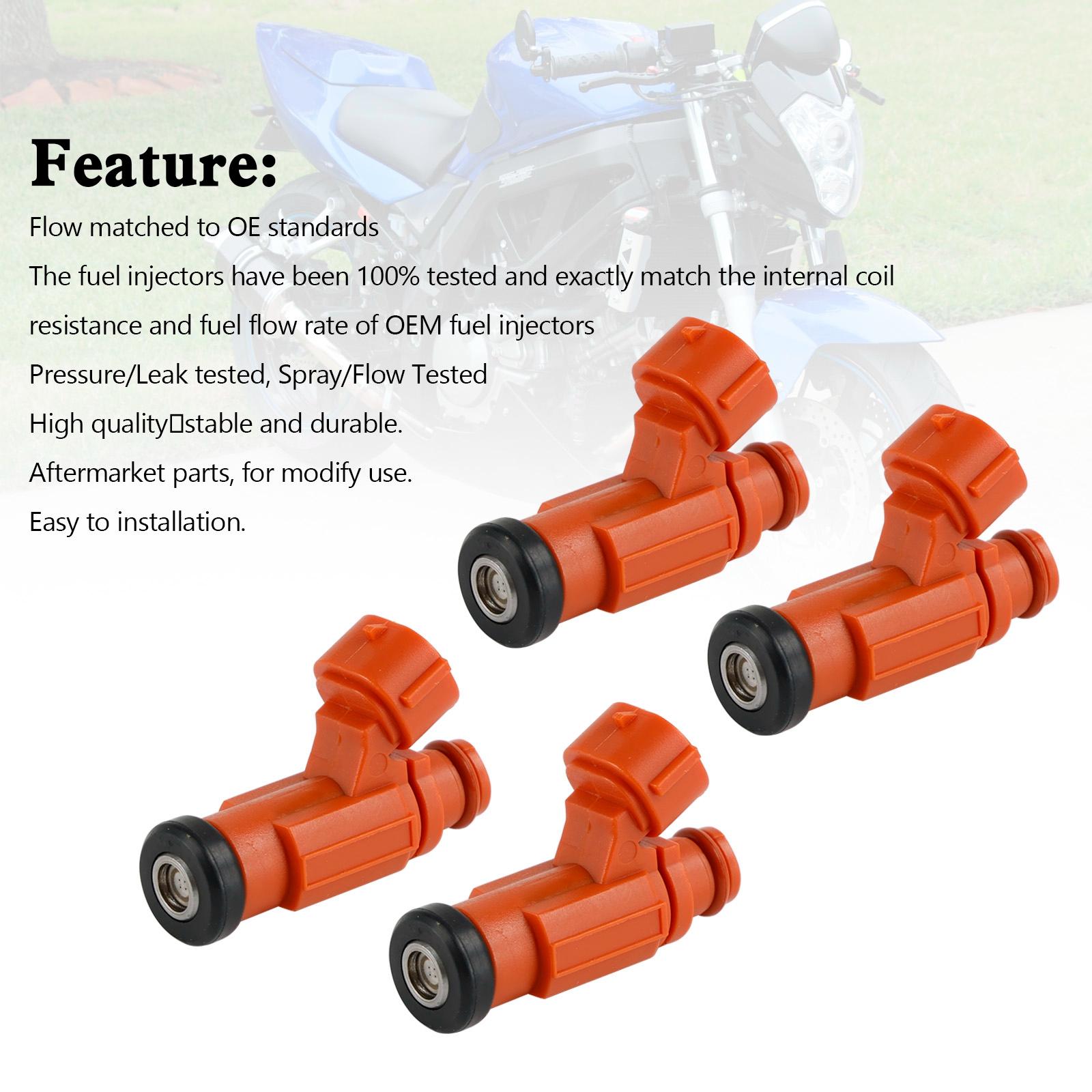 

4 ШТ Паливна Форсунка 15710-17G00 Для Suzuki GSX-R600/750 Vstrom 650 SV650 2003-2007