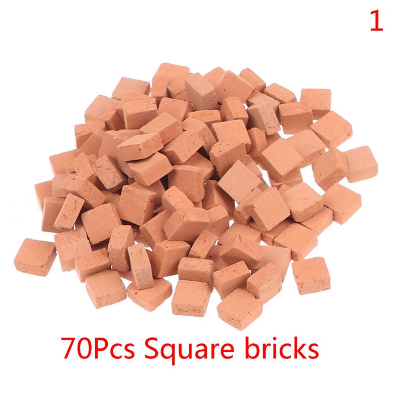 1/16 Miniature Simulation Brick Sand Table Landscape Kids Scenery Building Toy