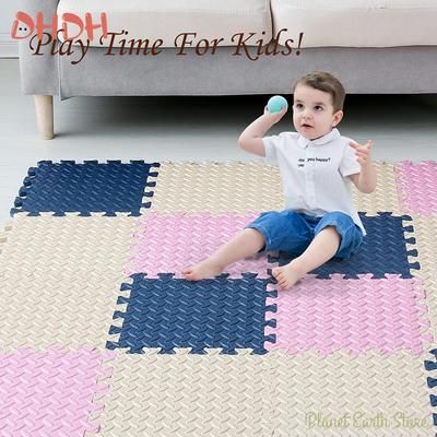 1-20PCS Anti-Slip Home Rugs Puzzle Floor Mat Foam Rug Baby Play Mat Living Room Decoration Rugs for Bedroom Pet Mat Waterproof