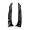 2pcs for BMW 1 Series F20 F21 2012 -  Rear Window Spoiler Cover Side Canard Air Splitter Sticker Trim Car Accessories Black