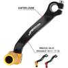 Motorcycle Gear Shifter Lever Shift Foot Pedal for RMZ450 2008-2020, RMX450Z 2010-2011/2017-2019 Dirt Bike, Gold