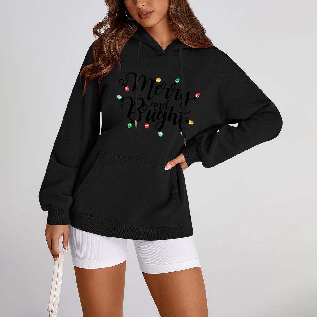 Women's Hoodies Letter Printed Sweatshirt Pullover