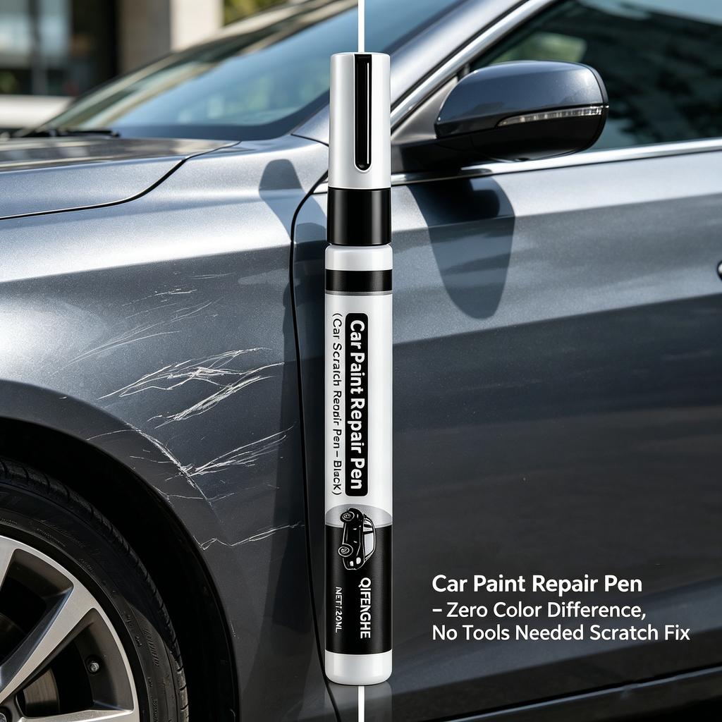 Auto Scratch Touch Up Pen Car Paint Repair Pen Anti-Clog Precision Brush Design Quick DIY Repair Without Sanding Seamless Col Touchup Paint2