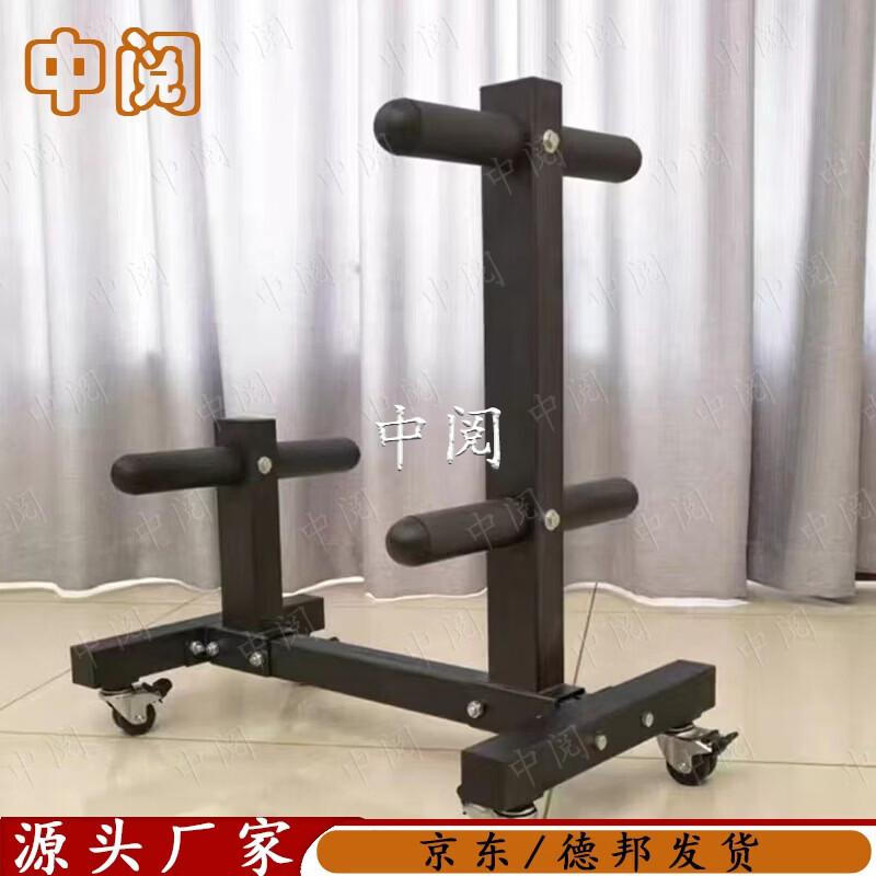 Gym Barbell Plate and Bar Storage Rack