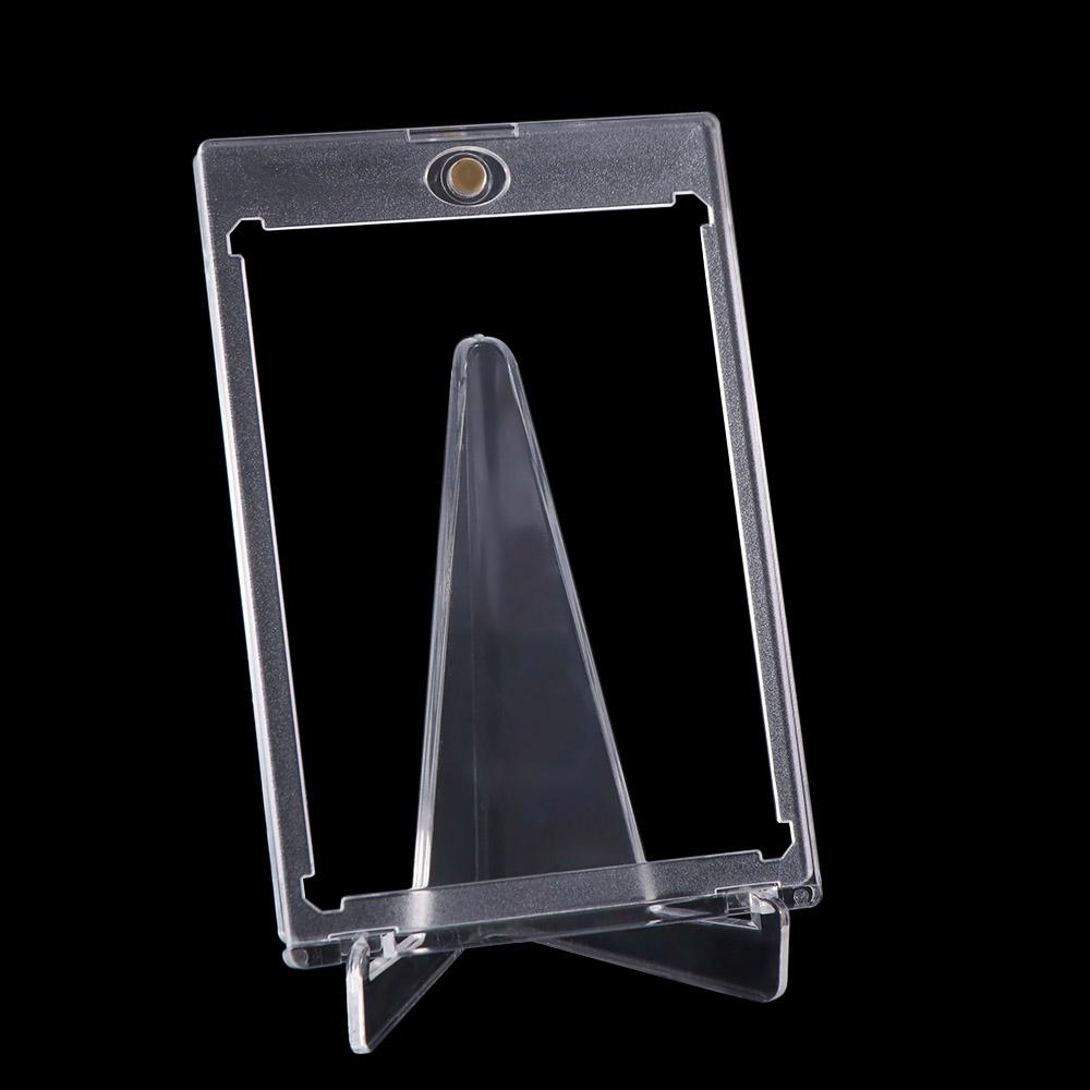 35PT Magnetic Card Holder Acrylic Cards Protectors Sports Star Cards Case  Sports Trading Card