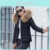 Premium Quality Winter Cotton Hooded Women Jacket Casual Slim Warm Padded Coat