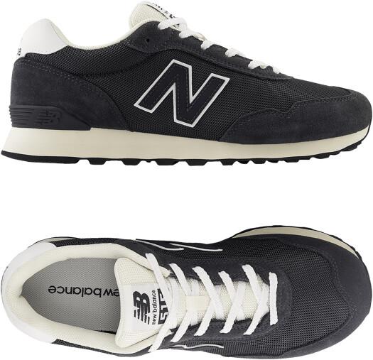 Кроссовки New Balance 515 black/white logo