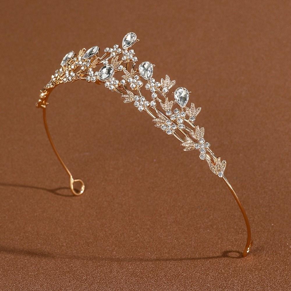 Adult Wedding Ceremony Hair Accessories Sparkling Princess Tiara Photoshoot