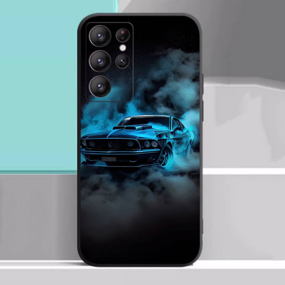 New Sports Car Shape Case For Samsung Galaxy Case S25 S23 S22 S21 S30 S20 S10 Ultra Plus FE TPU Soft Cover