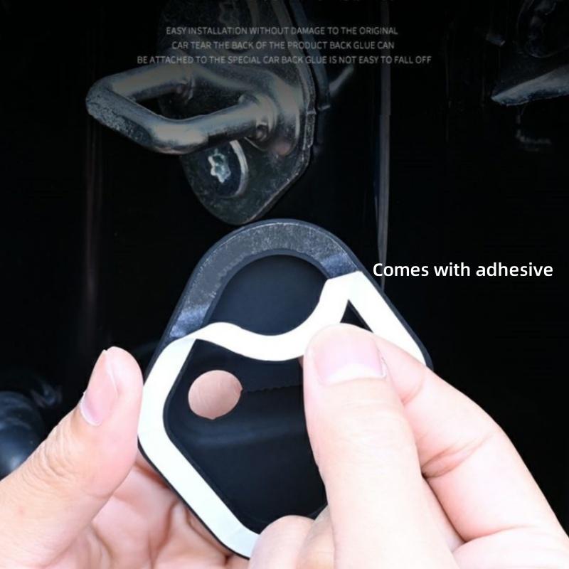 4pcs Car Door Closing Sound Deadener Damper Antirust Protective Covers for Haval H6 H9 H2 M6 Cool Dog Plus Jolion F7X H6-Coupe