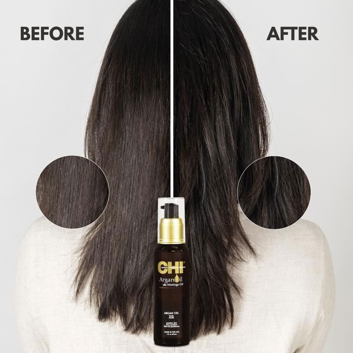 Huile - CHI - Argan - 89ml - Hydratant - Cheveux Ternes