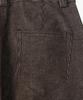 Gilyeong Denim Corduroy Barrel Pants_Brown