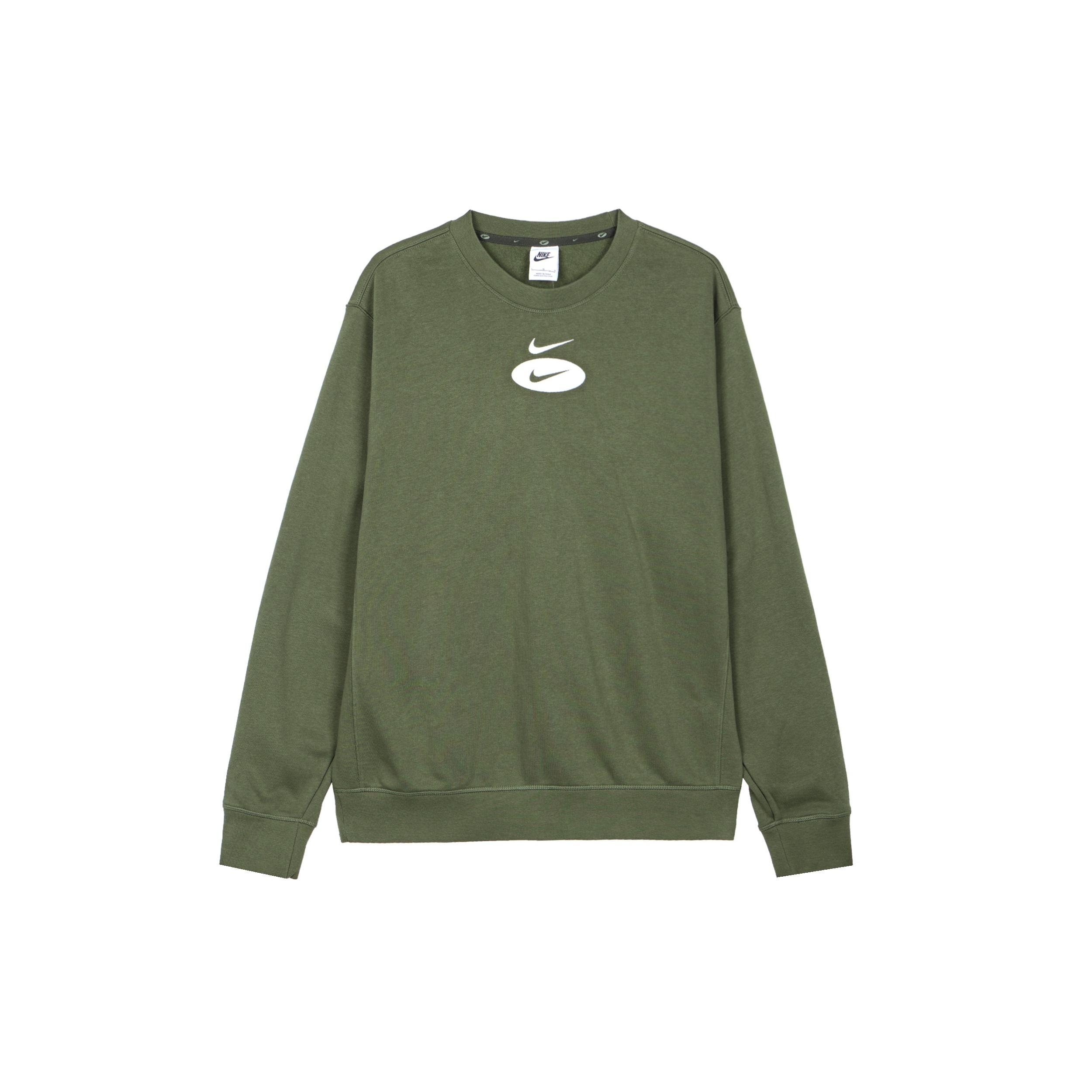 Nike League As Sportswear Sl Bb Crew Olive Green Men s DM5461-326 S