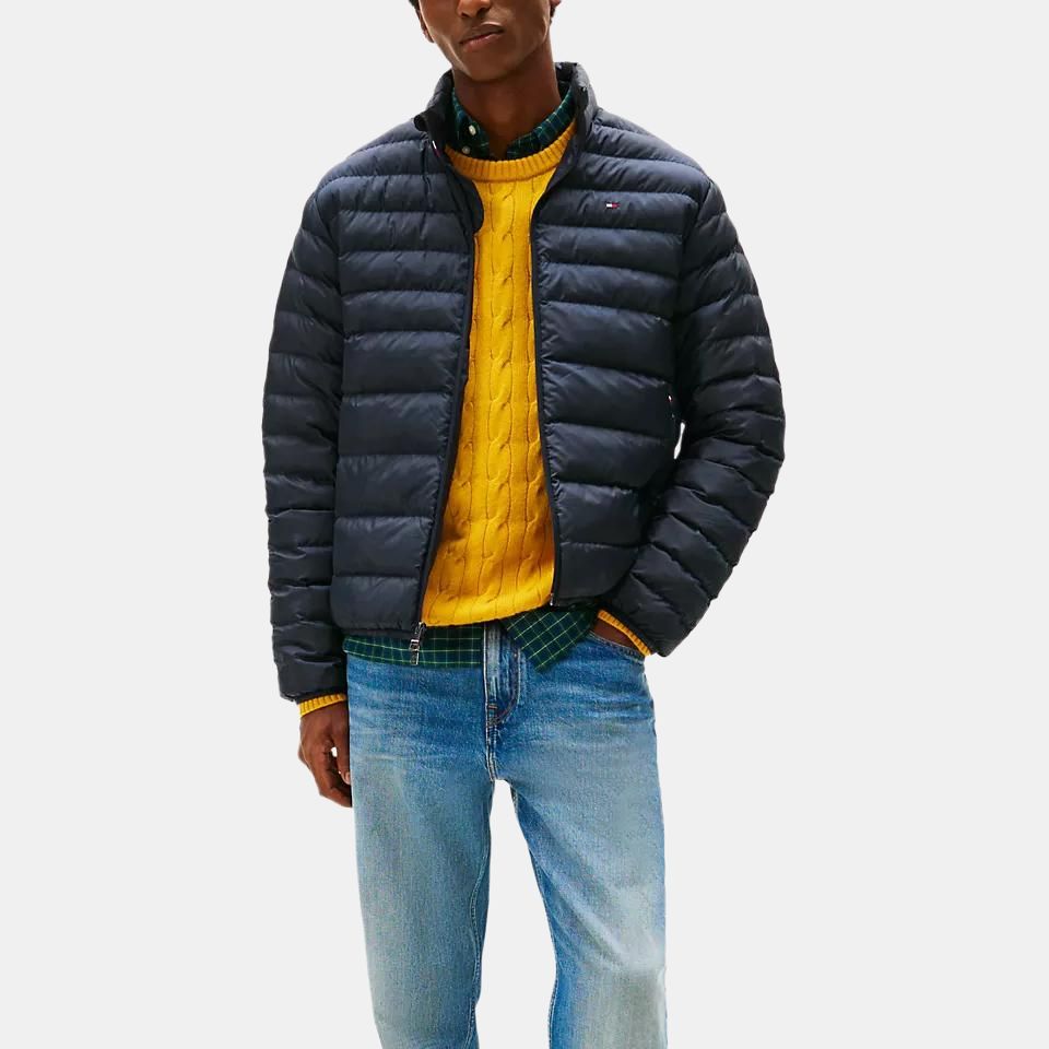 Tommy Hilfiger Comfortable Loose Fit Versatile Fashion Casual Lightweight Easy To Carry Solid Color Down Jacket Men outerwear XM05670-DW5