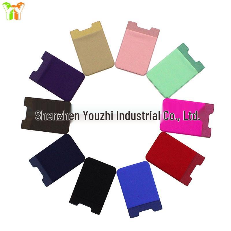 Back-Adhesive Card Holder for Phones – Compact, One-Piece Design for Credit & Bank Cards