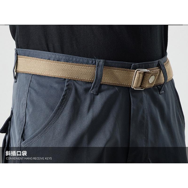 Men S Straight Leg Multi Pocket Casual Cargo Pants
