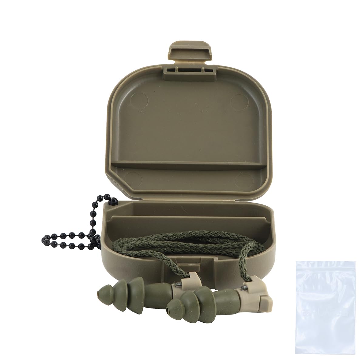 

MOLDEX Impact Sound 1 Pair Medium Corded Sleep Snoring Washable BattlePlugs, Resistant, (6498), Size, Earplugs, Sound-Blocking, Aid, Reducing,