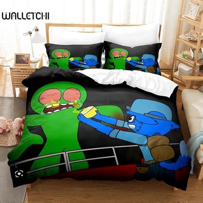 3D Luxury Garten of Banban Bedding Sets Kids Boys Gaming Duvet Cover Set Single King Queen Full Twin Size Bed Linen Pillowcases