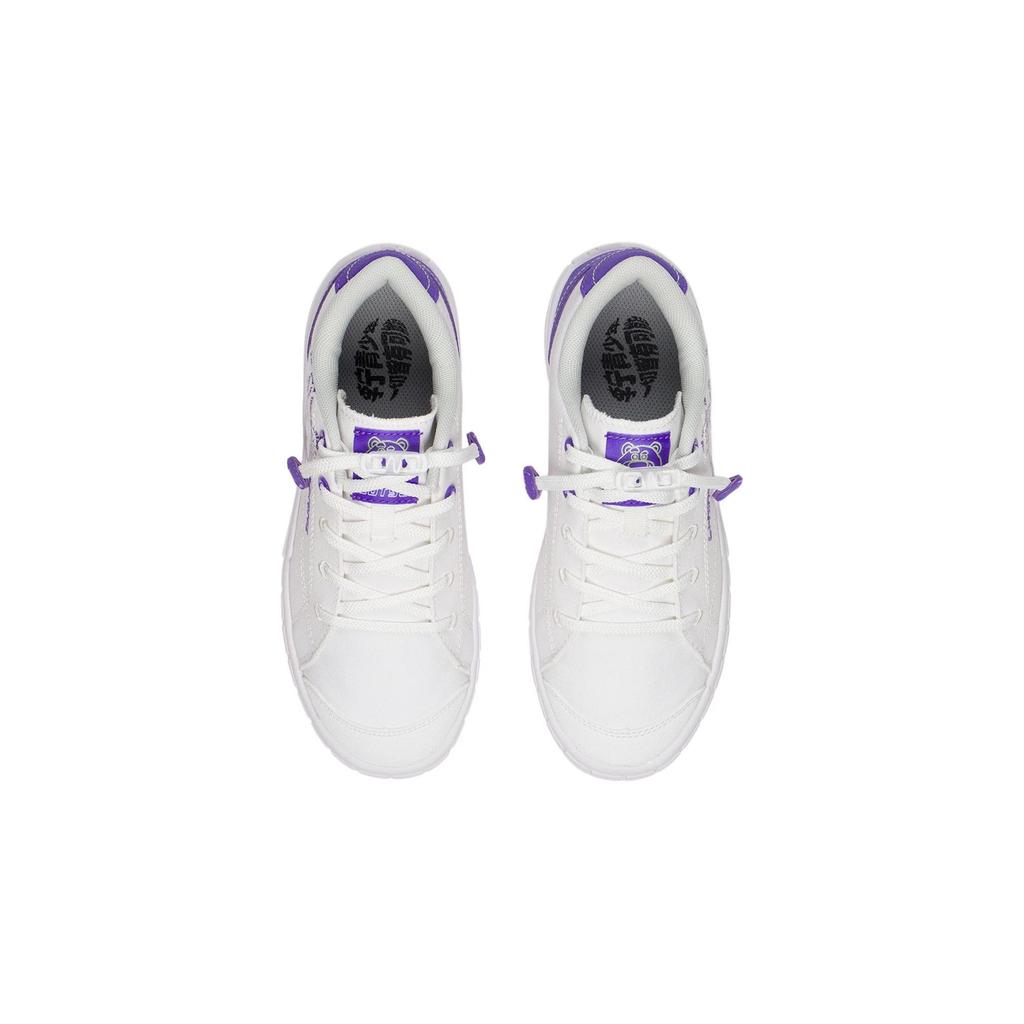 Disney X Li Ning Toy Story Series Strawberry Bear Casual Non-Slip Shock Absorbing Wear-Resistant Low-Top Kids Skate Shoes Kids skate shoes YKCS048-4