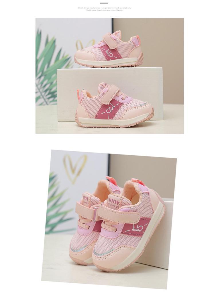 Spring New Arrivals: Infant & Toddler Unisex Non-slip Double Mesh Shoes with Soft Sole
