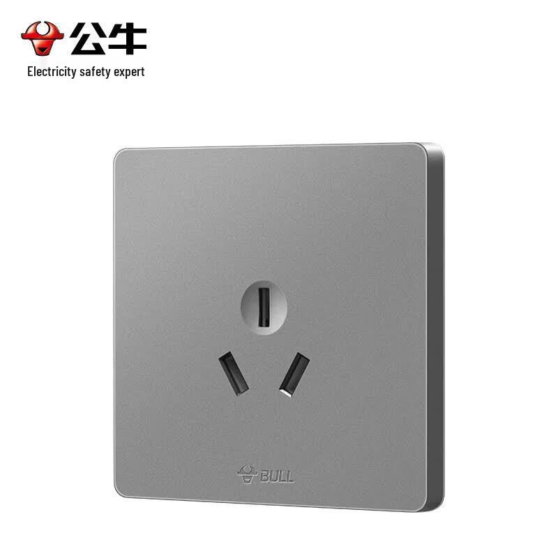 BULL 16A 3-Hole Wall-Mounted AC Socket
