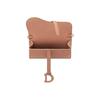 DIOR Saddle Ultra Matte Chain Nano Calfskin Crossbody Clutch Saddle Bag Shoulder Bag Women's Light Brown