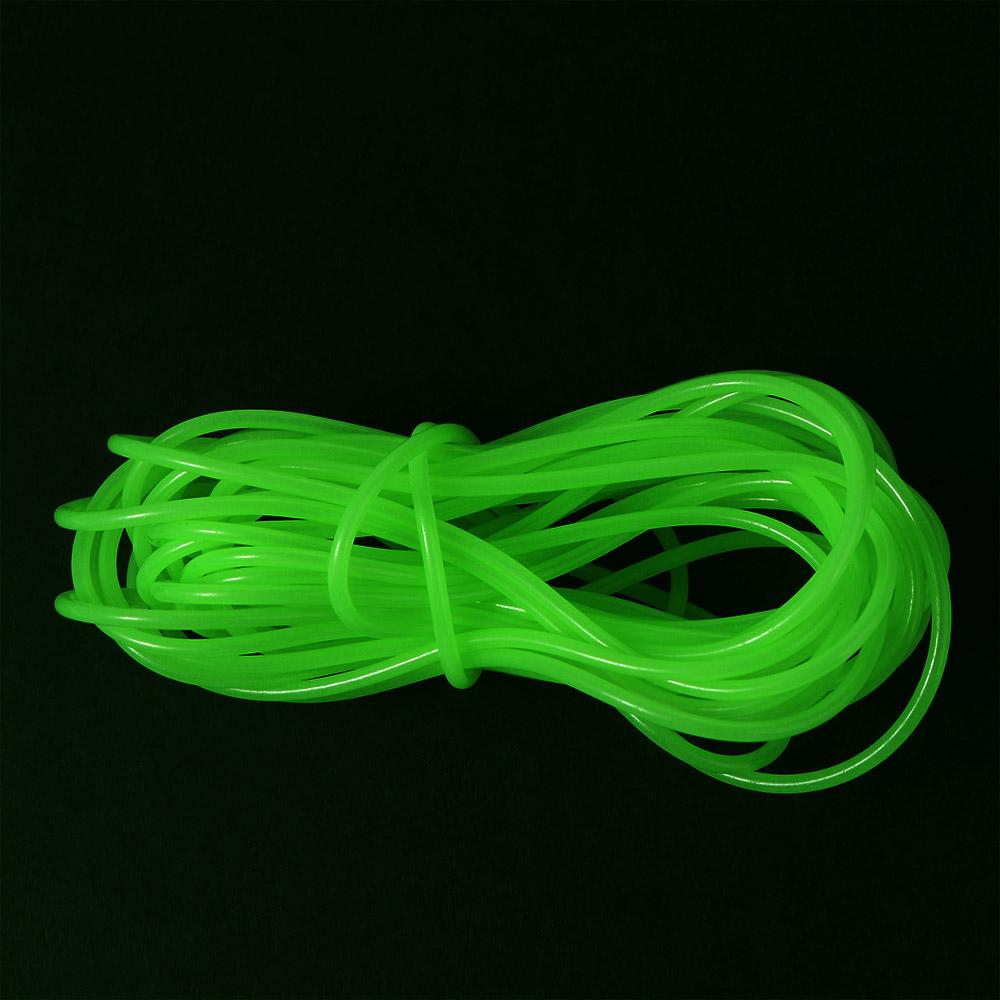 Soft Silicone 5M Fishing Tools Deep Sea Night Luminous Line Accessories Rig Hook Tube Hook Line