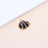 Electroplated Natural Shell Conch Scallop Pendant for DIY Necklace & Bracelet Jewelry