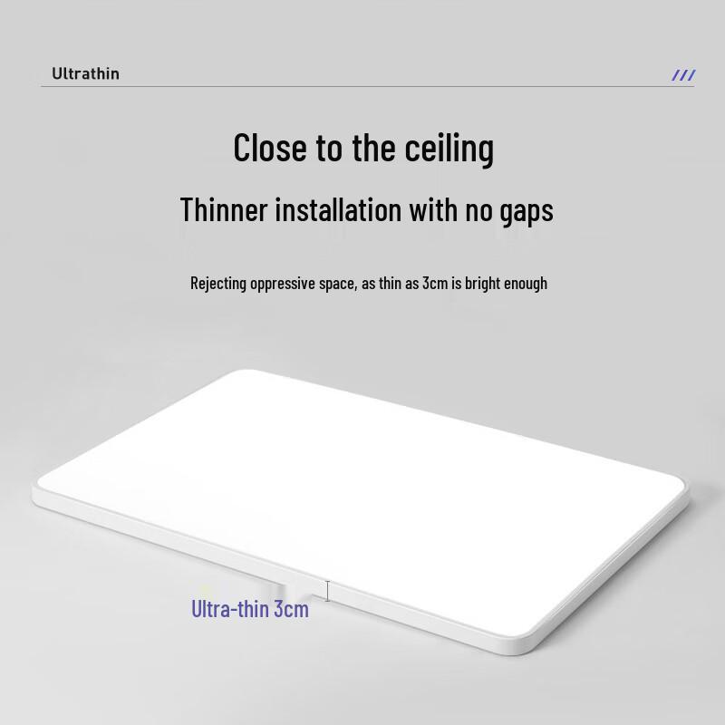 Bright Picture Eye Protection Ultra-thin Ceiling Light