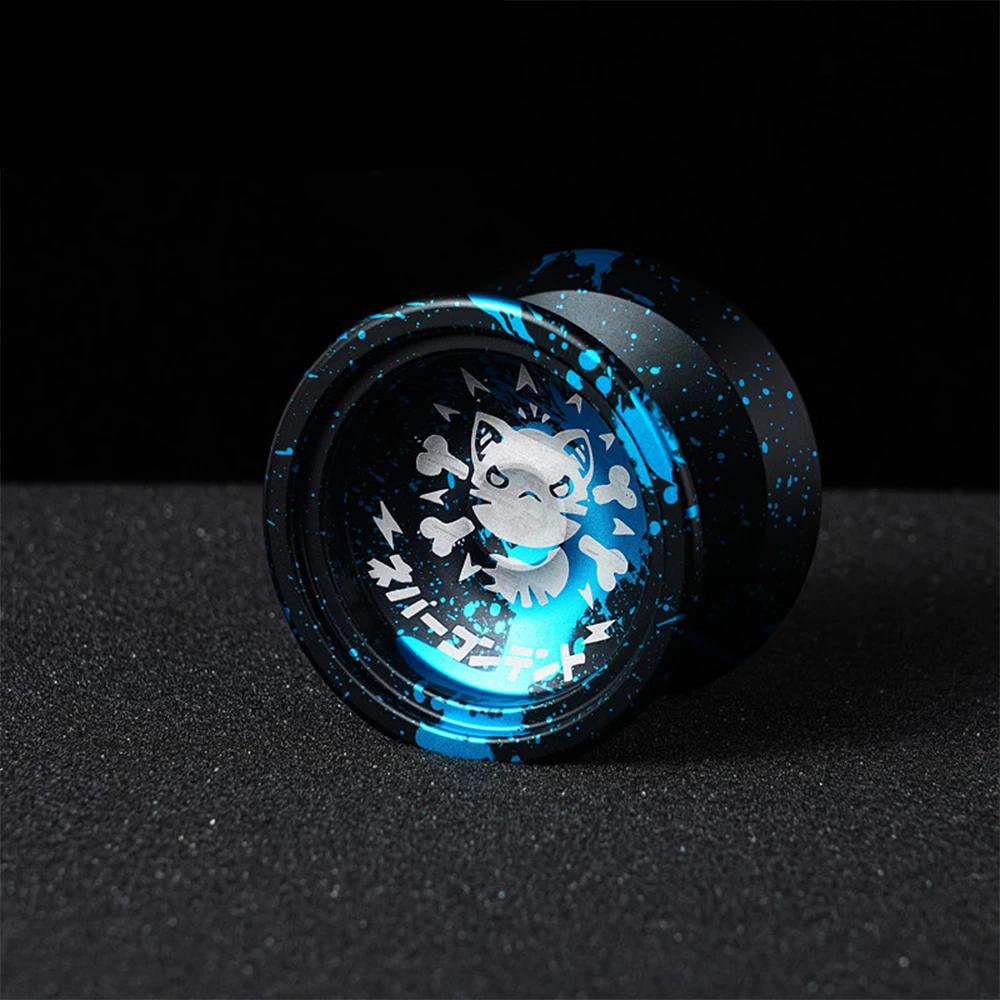 Yoyo Profissional Mágico Yoyo de Metal com Rolamento de 10 Bolas Liga de Alumínio Alta Velocidade Yoyo Não Responsivo Brinquedos Clássicos Para Crianças