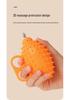 Adjustable Silicone Hedgehog Ball for Finger and Hand Strength Rehabilitation