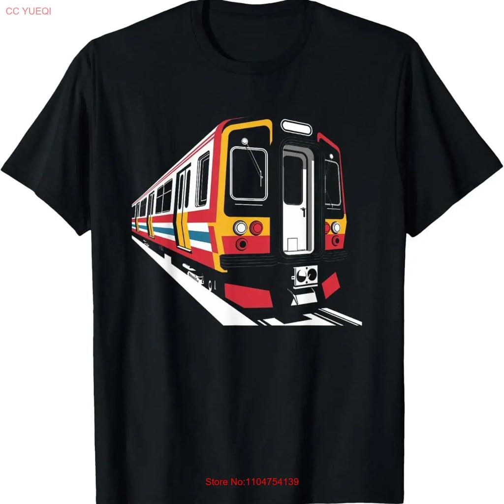 Underground Tube Trains Engine Train Conductor Driver T Shirt Vintage Washed Streetwear Versatile Comfortable Slightly Soft
