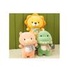 Cartoon Animal Super Soft Dnosaur Stuffed Toys Hippo Plush Pillow Pig Plush Doll Lion Plush Toy