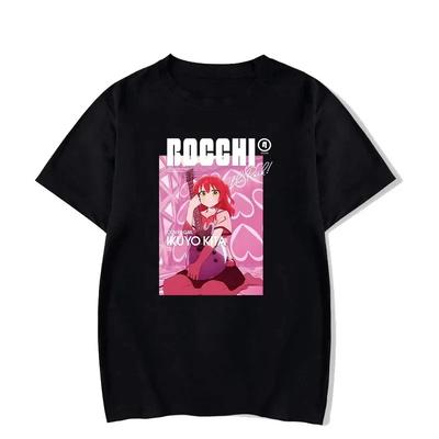 Classic Special Edition Bocchi The Rock Goto Ichimonji Manga Shirt Anime Comfortable Hip-hop Pattern T-shirt Short-sleeved Tops