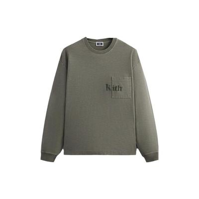 Μπλούζα Quinn Μακρυμάνικη Haze Unisex Τοπς Πράσινο KHM031317-335