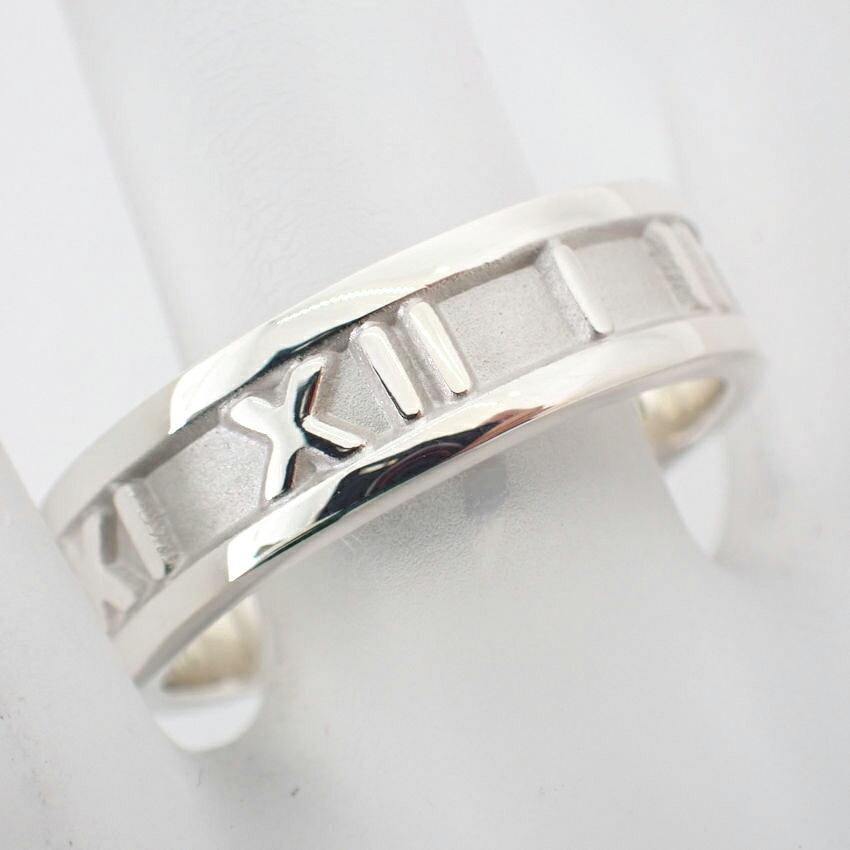 [Used] TIFFANY 925 Atlas Ring / Size 18 / j63-9