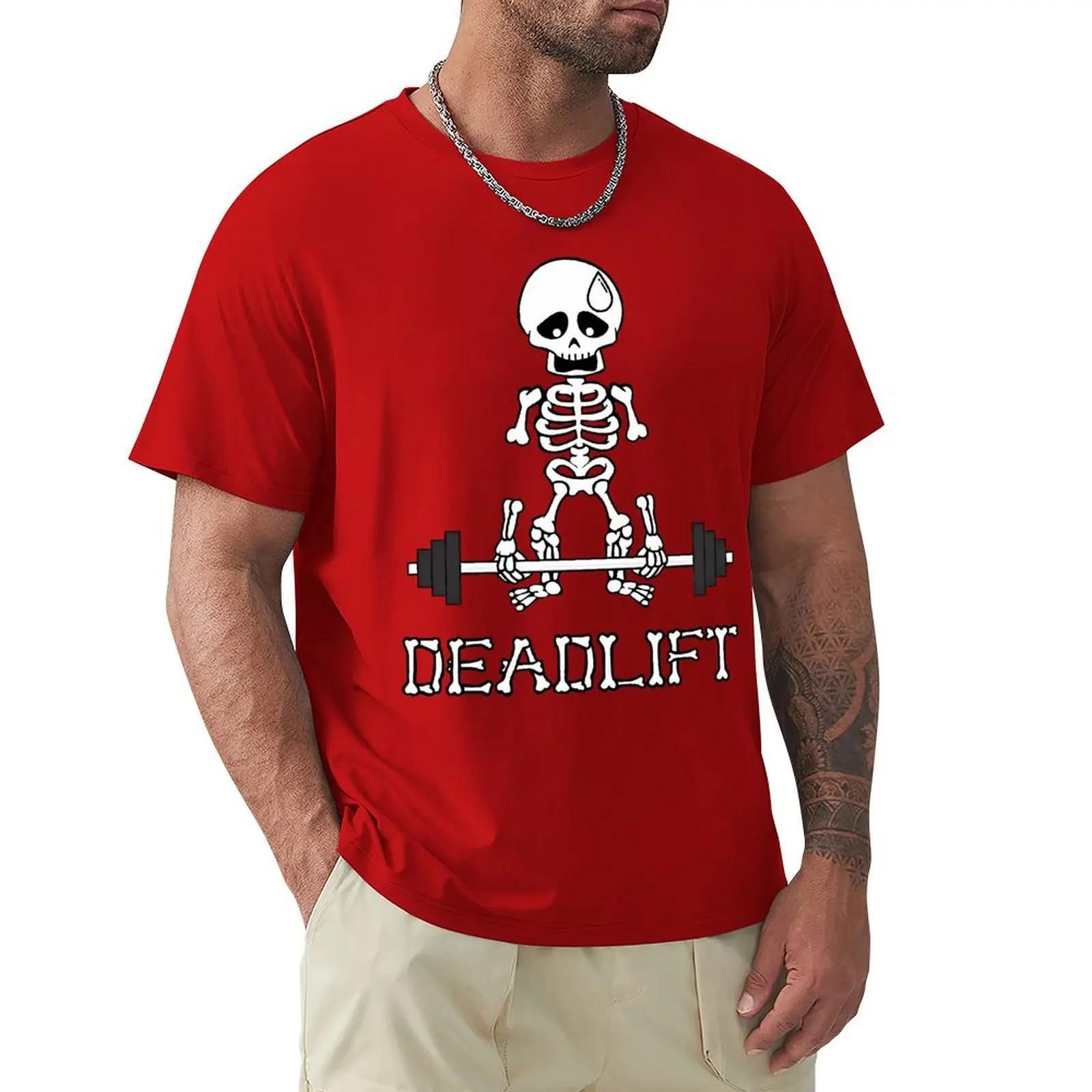 

Deadlift Classic Print TShirt Bodybuilding Pumping Graphic T Shirts Unisex Clothing Streetwear Harajuku S
