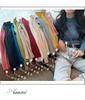Women's 2026 Autumn Slim Fit Black Knit Long-Sleeve Half-High Neck Sweater