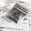 INS Style English Newspaper Background for Street Photography Props and Handheld Decor