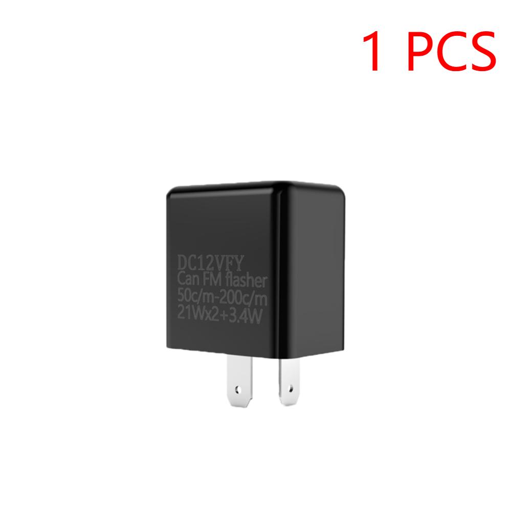 2Pin Motorcycle LED Flasher Relay Adjustable Frequency of Turn Signal Blinker Indicator Flasher Relays Moto Accessories 1-20PCS