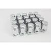 20 SZTUK 12x1.25 Nakrętek Kół Do Kół Żołędziowych | Zamknięty Końcowy Wypukły | 19mm 3/4" Sześciokąt